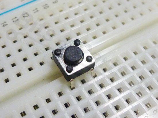Microswitch push button (make contact) 6x6x1mm